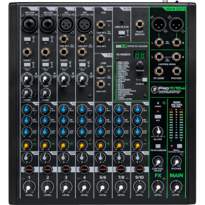 MACKIE - SMK PROFX10V3 - Console de mixage - Analogique USB 10 canaux + effets