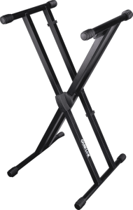 QUIKLOK - TQM T550 stand Clavier DOUBLE X - H535 - 970 mm