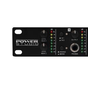 POWER STUDIO HPA 8 LED - Ampli Casques 8 Canaux - Vumètres A Leds