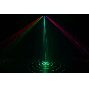 ALGAM LIGHTING LAL SPECTRUMSIXRGB - Laser d'animation 6 faisceaux 260mW RGB
