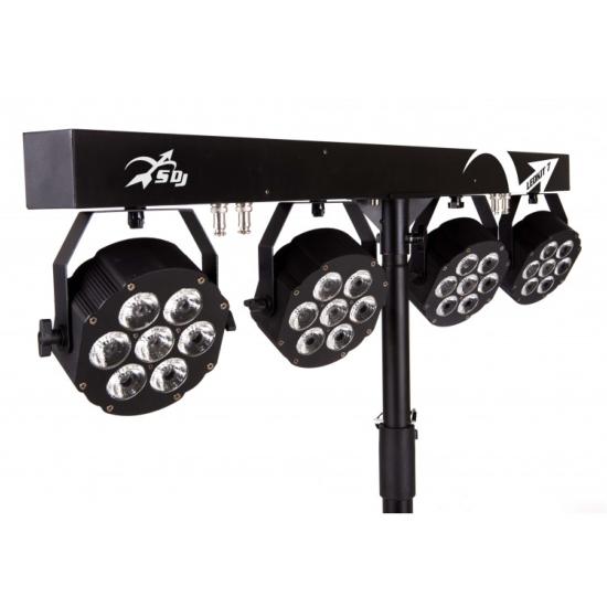 SAGITTER - SG LED KIT P7 - Projecteurs LED portables avec pieds inclus