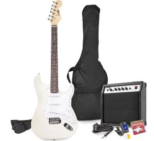 MAX GIGKIT PACK BLANC - PACK GUITARE ÉLECTRIQUE GIGKIT BLANC