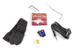 MAX GIGKIT PACK NOIR ST - PACK GUITARE ÉLECTRIQUE, MODÈLE STRATOCASTER