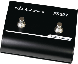 ASHDOWN MAS FS-2 - Footswitch double avec câble de 4m