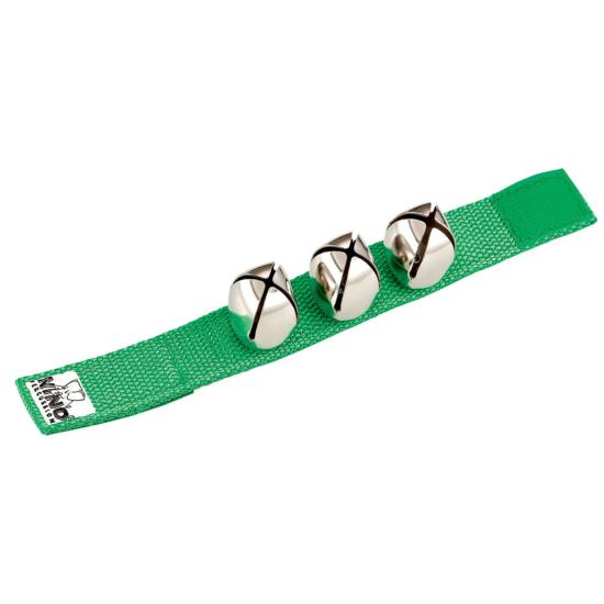 NINO PERCUSSION - BRACELET NINO 3 GRELOTS, VERT