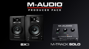 M-AUDIO RMD PRODUCER-PACK1 - Interface MTRACK Solo et enceintes BX3D3