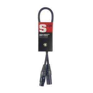 STAGG SDX10-3 - Câble DMX, XLR/XLR (m/f), 10 m