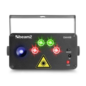 BEAM-Z DAHIB - JEU DE LUMIÈRE , 2 LASERS, 4 LEDS