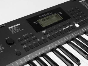MEDELI MK100 - millenium serie keybord clavier, 61 touches tactiles, 2 x 2,5 wat