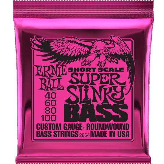 ERNIE BALL CEB 2854 - Jeux - Super slinky short scale 40-60-80-100