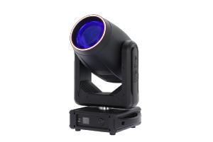 ALGAM LIGHTING LAP MB200 - Lyre Beam 200W LED, anneau LED RGB, prismes