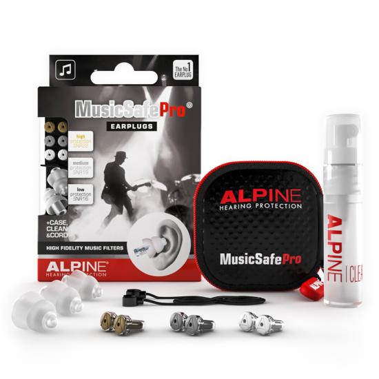 BOUCHONS ALPINE MUSICSAFE PRO TRANSP.