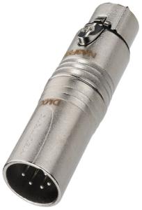 Neutrik NA-3F5M - adaptateur 3 point Mâle vers 5 points femelle