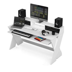 GLORIOUS Sound Desk Pro Blanc - mobilier pour dj