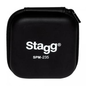 STAGG SPM-235 BK - Ecouteurs haute résolution à isolation acoustique, noirs