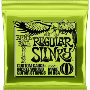 ERNIE BALL - CEB 2221 - Cordes guitare électrique - Slinky nickel wound