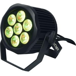 ALGAM LIGHTING  LAL IP-PAR-712-HEX - Projecteur à LED 7 x 12W RGBWAU IP65