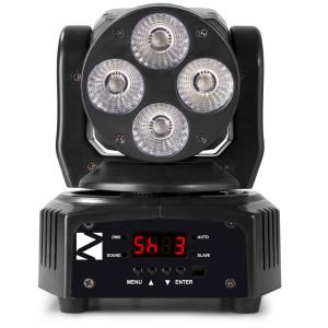 BeamZ MHL36 - Lyre wash à led, 4x9w 4-en-1  RGBW, set de deux dans une valise