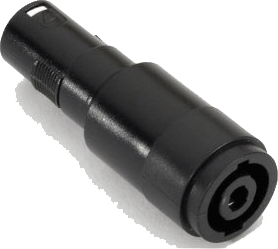 Adaptateur SPKn 4 Points femelle vers XLR mâle