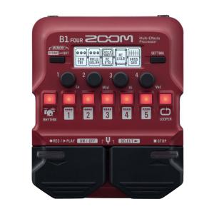 ZOOM B1 FOUR -  Pédale multieffet pour basse