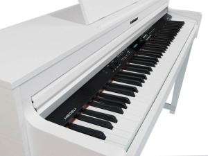 Médéli DP460K-WH Forte série digital home Piano n 88 Touches Graded Hammer Blanc