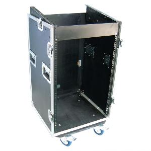 POWER ACOUSTICS - FCP 16 U - Flight case 16U + plan incliné