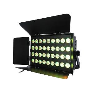 POWER LIGHTING PANEL 36X10W RGBWAUV 6-en-1