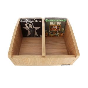 ENOVA VINYLE BAC 45T SWE - Meuble bois pour vinyles 45 tours