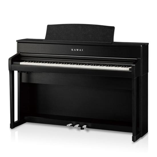 KAWAI CA701 noir - Piano numerique meuble noir 88 touches