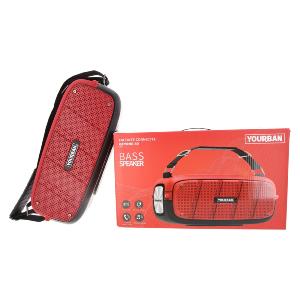 YOURBAN GETONE 60 RED - Enceinte Nomade Bluetooth Compacte - Couleur Rouge