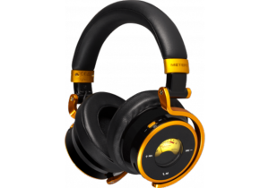  ASHDOWN JAS M-OV-1-B-C-BK&GOLD - Casque Bluetooth METERS Noir et Or