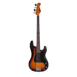 PRODIPE GUITARS PB80RASB - Guitare basse 4 cordes Sunburst