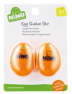 NINO PERCUSSION - PAIRE OEUF-SHAKER NINO ORANGE