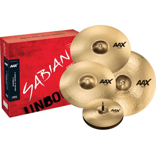 SABIAN PSA 25005XCPB - Set harmonique - Promotional 14"-16"-21" + crash 18" FREE