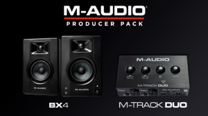 M-AUDIO RMD PRODUCER-PACK2 - Interface MTRACK Duo et enceintes BX4D3