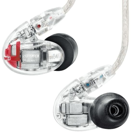 SHURE SSP SE846-CL - Haute déf. 3 voies translucide